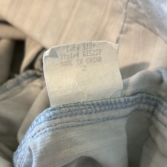 Hale Bob Vintage Retro Lace Up Striped Embroidered Corduroy Flared Pants - 2 - Picture 10 of 11